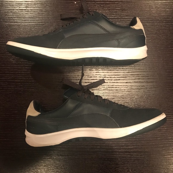 COPY - Navy Blue Men’s Suede Puma G Vilas - Picture 3 of 6